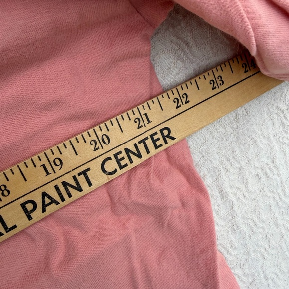 Pink Graphic Back-Print Men's T-Shirt “you make em we break em” coral stain - Picture 6 of 6